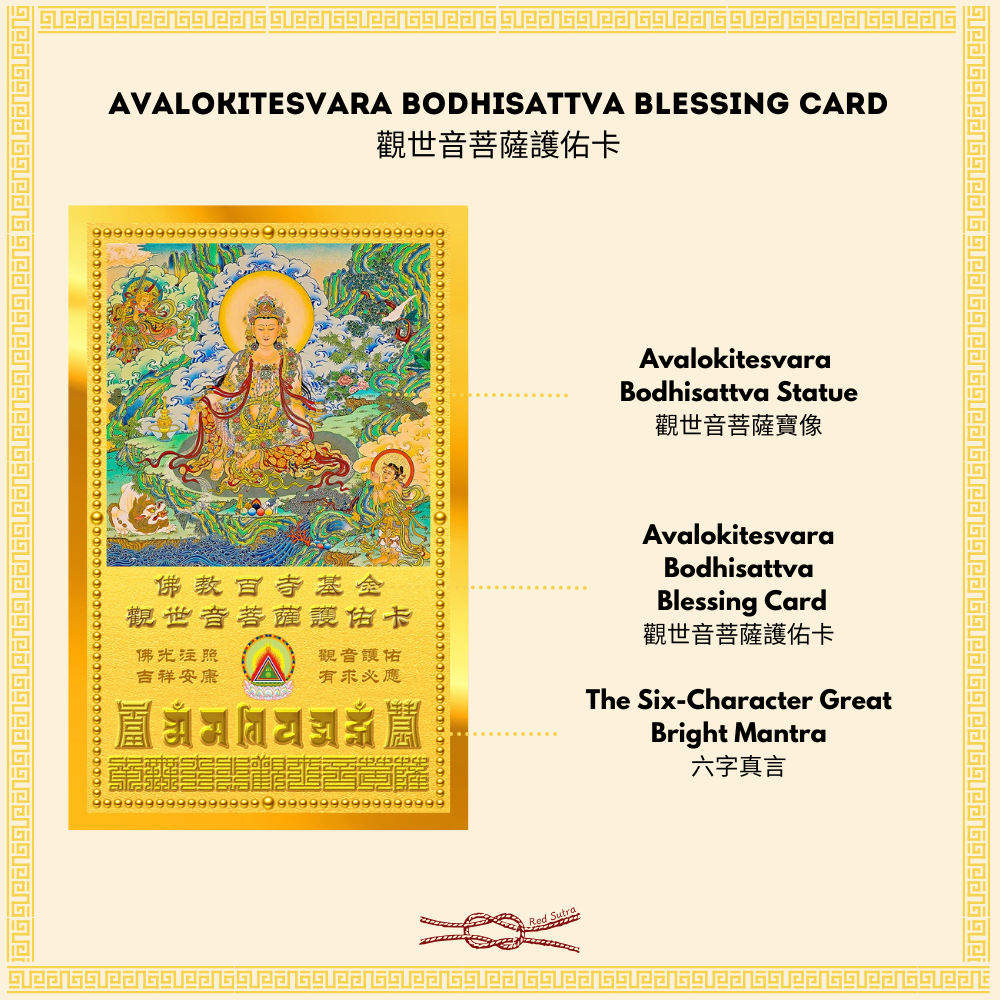 Buddha Blessing Card
